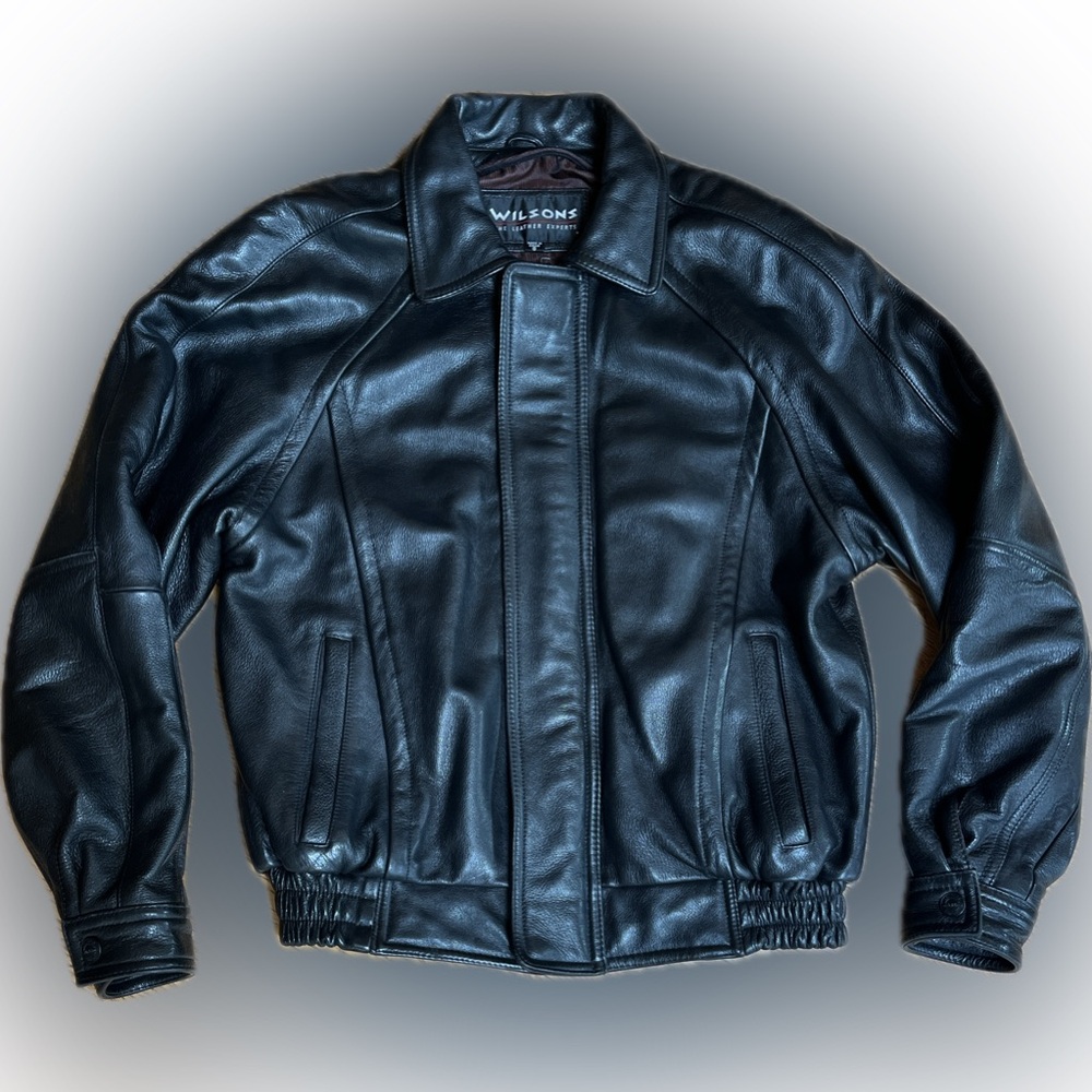 Wilson Leather Bomber Jacket